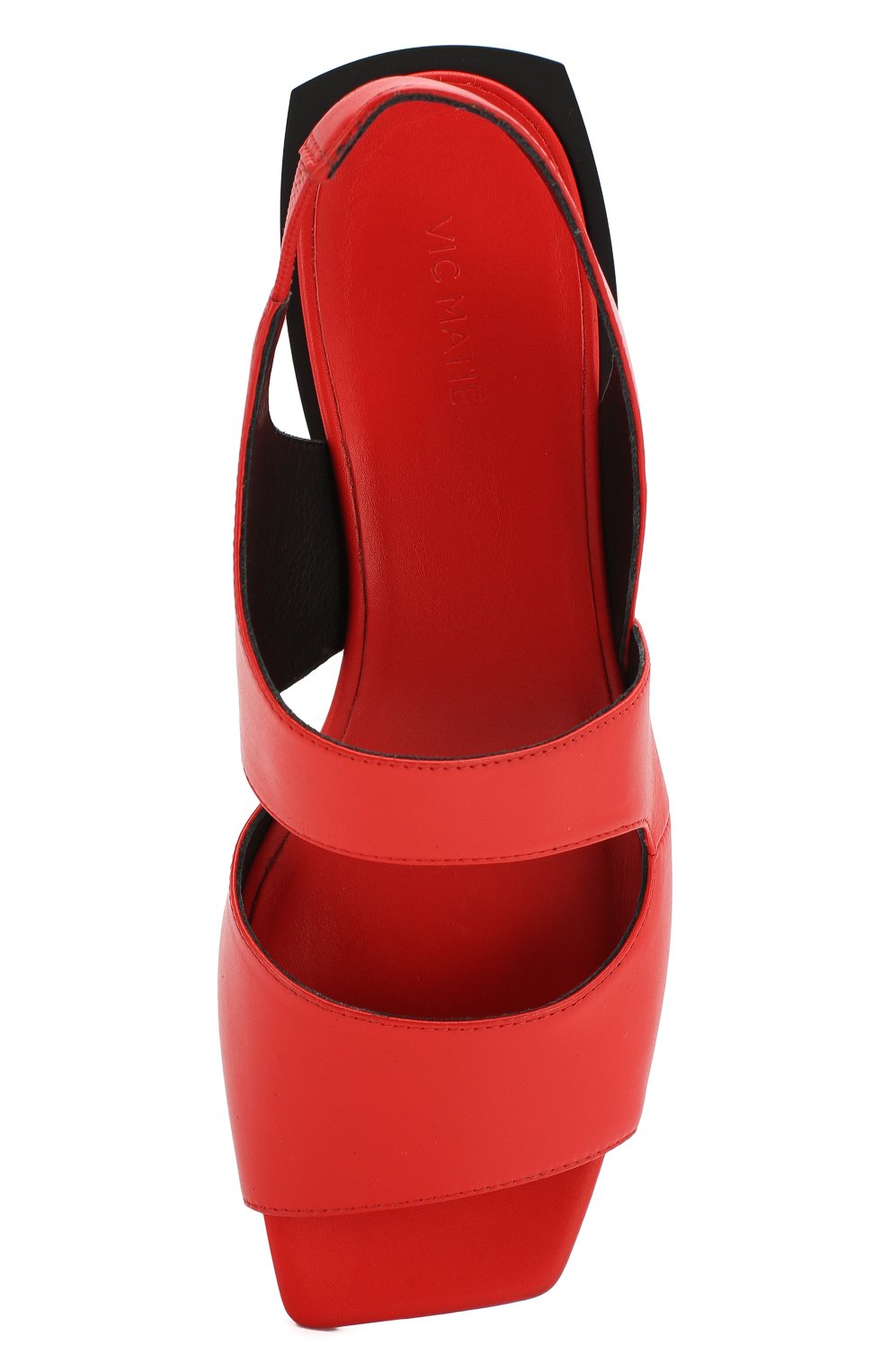 Кожаные босоножки VIC MATIE, арт. 1X8726D.X44C5XBI40, фото 5