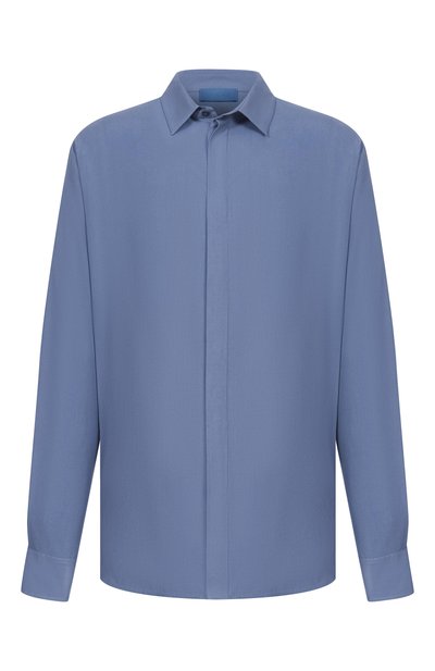 Мужская шелковая рубашка MVST, арт. M26.2PM.B009/F121 SILK P0PELINE