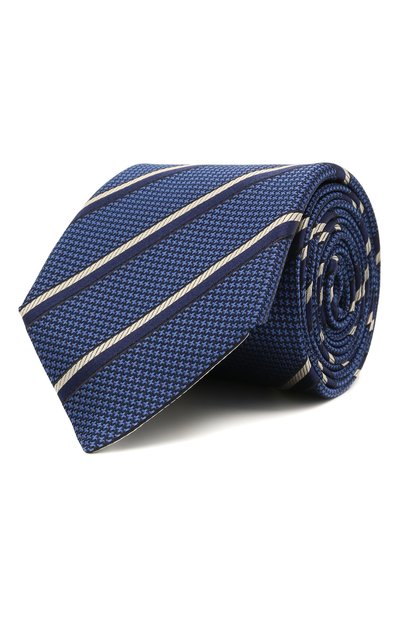 Мужской шелковый галстук CANALI, арт. 18/HJ03307