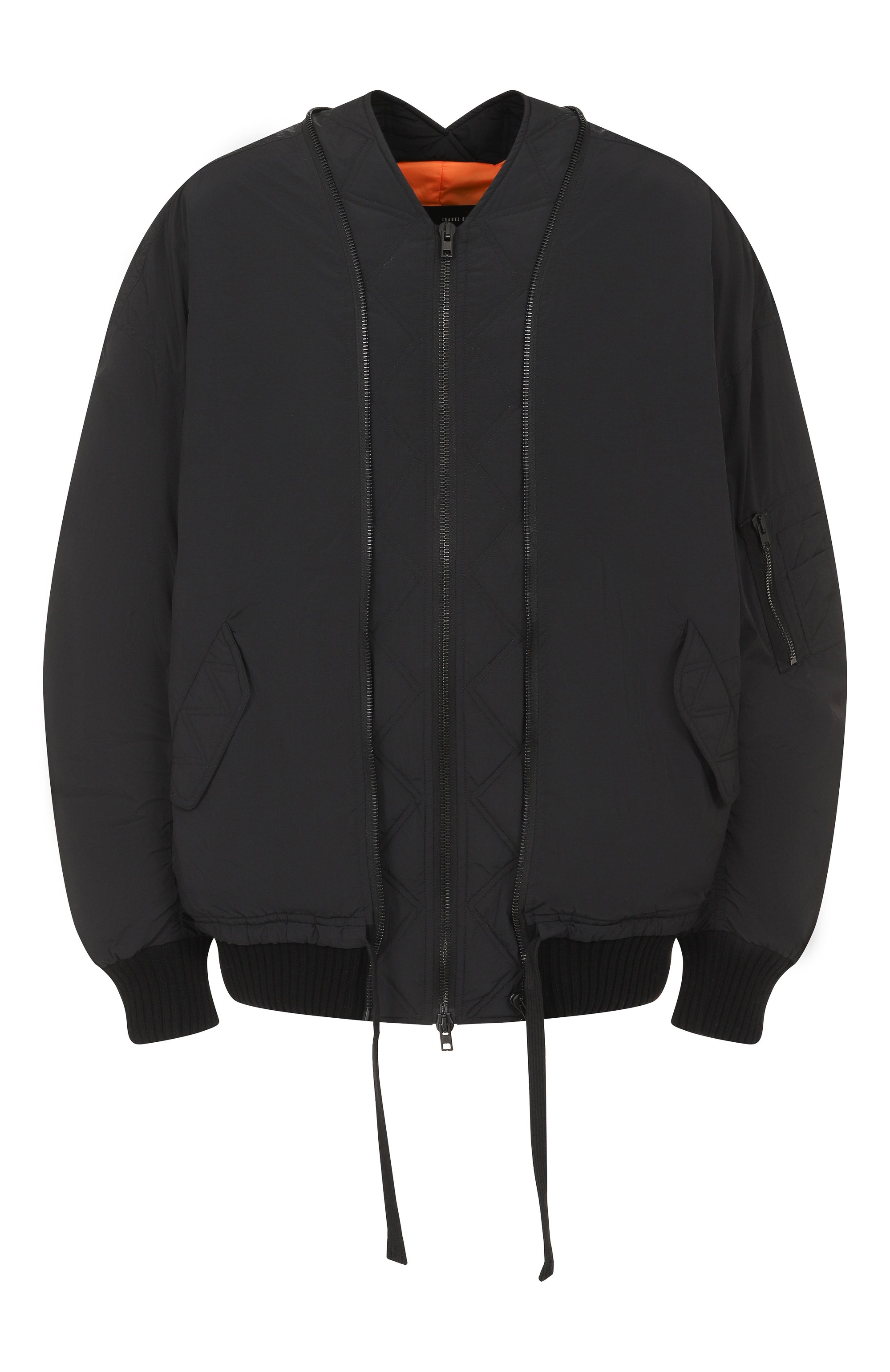 Бомбер ISABEL BENENATO черного цвета по цене 226000 руб., арт. UW96F25, фото 1 Бомбер ISABEL BENENATO, арт. UW96F25, фото 1