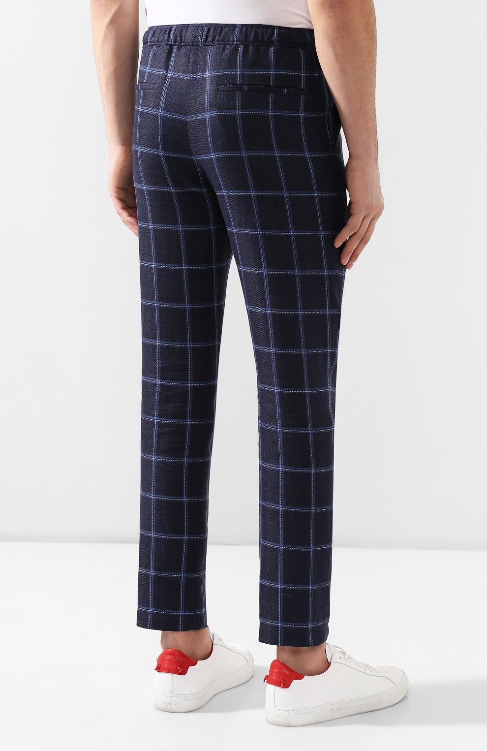 Брюки из смеси льна и хлопка SAND, арт. 2534 JAS0N S N0RMAL, фото 4