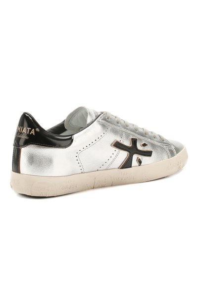 Кожаные кеды steven PREMIATA, арт. STEVEN-D/VAR4713, фото 4