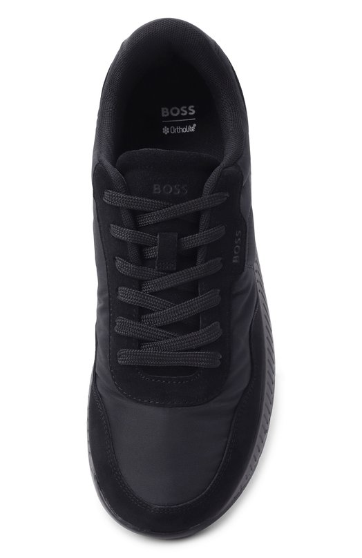 Комбинированные кроссовки Titanium BOSS 50552895 Чёрный  50552895 Фото 6
