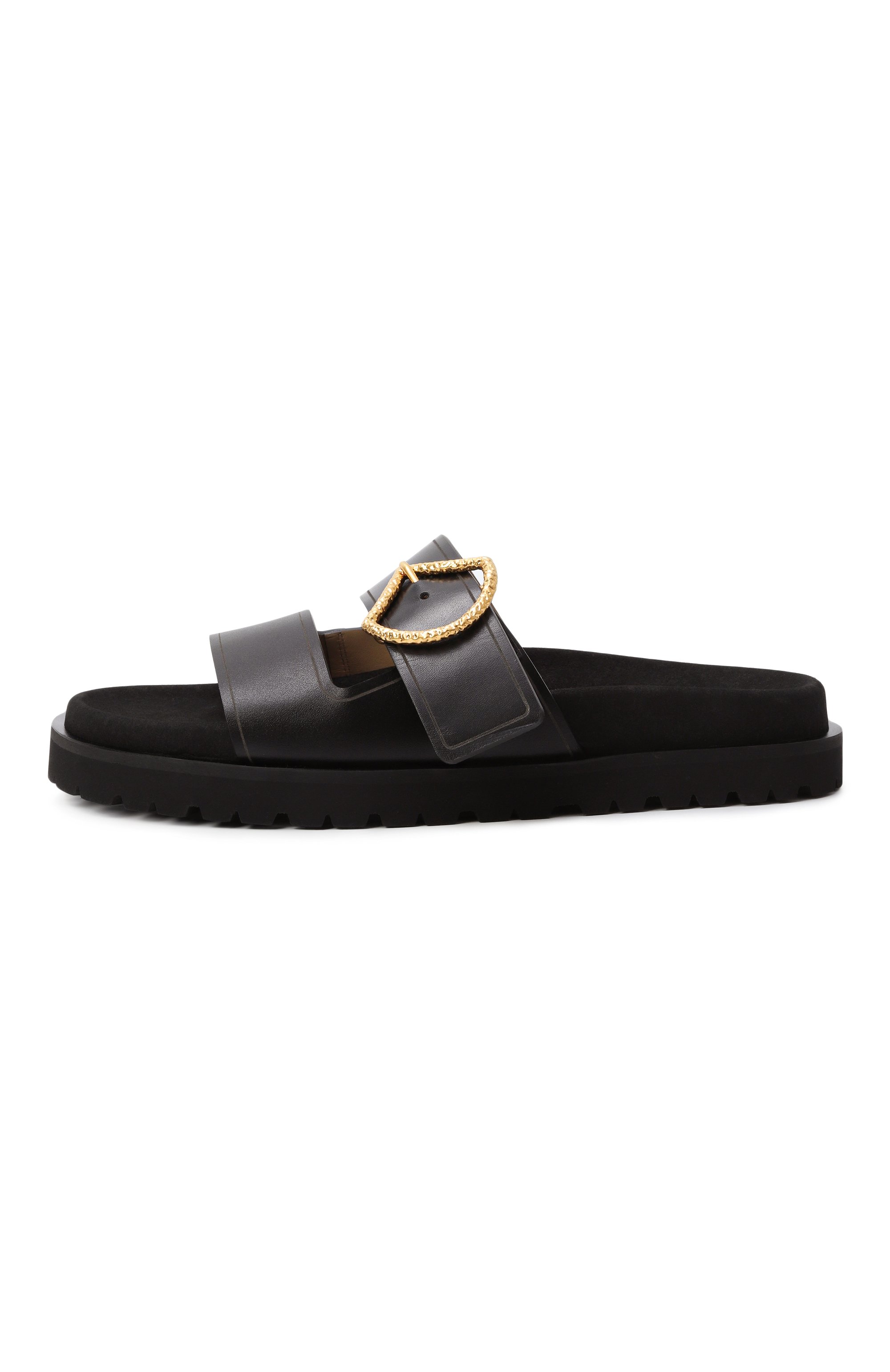 Кожаные шлепанцы sr sea scale SERGIO ROSSI, арт. B11510/MMVT06, фото 4