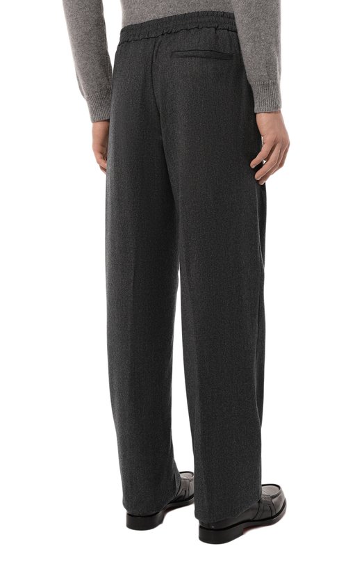 Шерстяные брюки Canali 91694/PR01256 Серый  91694/PR01256 Фото 4