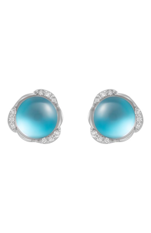 Серьги Lucky Znaky MERLYZ-ORX02-BTTA-W-8 MM Бесцветный  MERLYZ-ORX02-BTTA-W-8 MM Фото 2