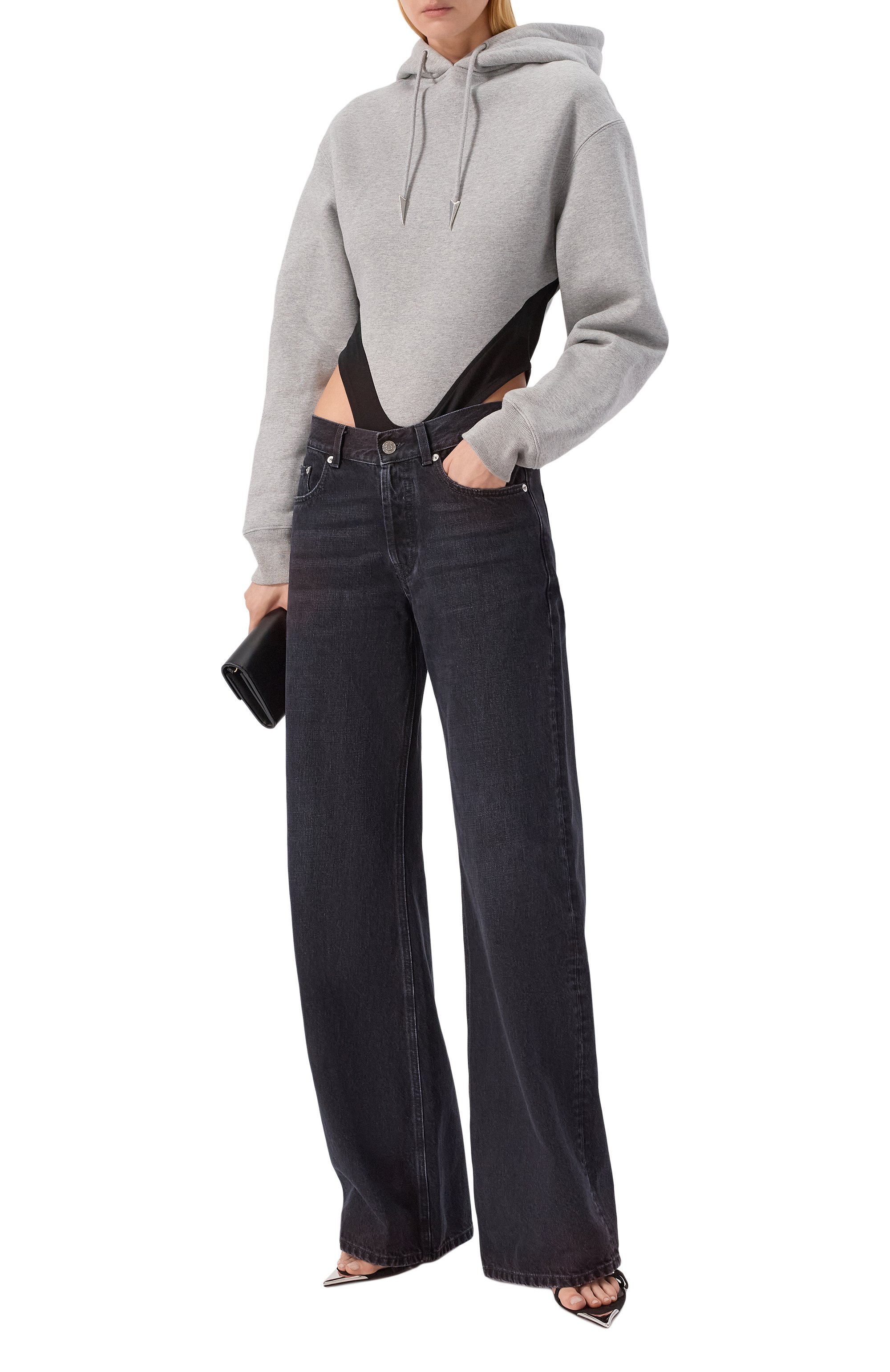 Хлопковое боди MUGLER, арт. 25F3B002566024, фото 2