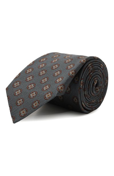 Мужской шелковый галстук CANALI, арт. 18/HJ04153