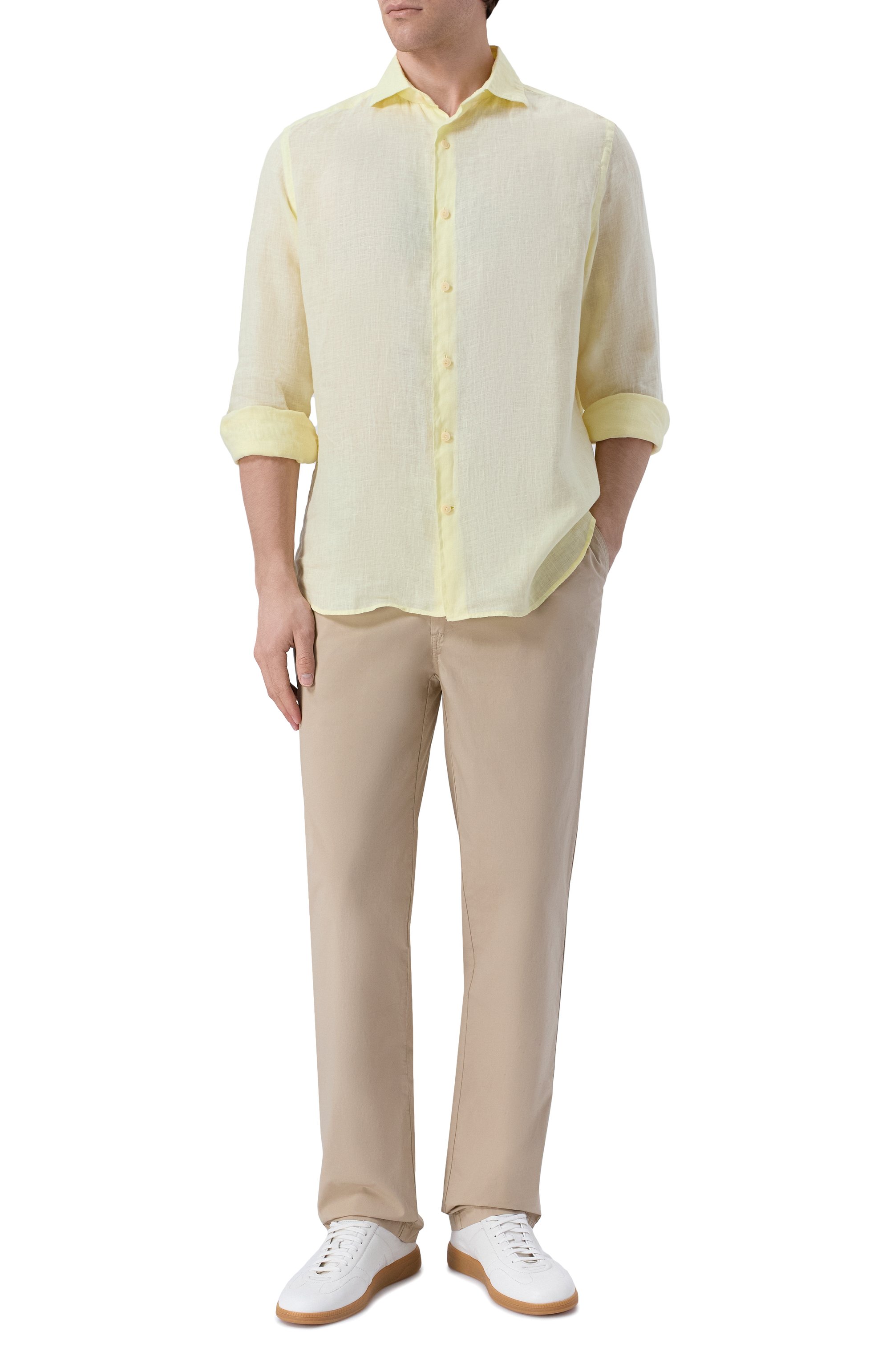 Льняная рубашка MC2 SAINT BARTH, арт. PAMP001-00556L/PAMPL0NA, фото 2