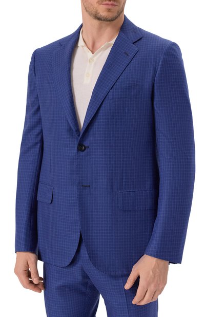 Костюм из смеси кашемира и шелка KITON, арт. UA81K06R00, фото 4