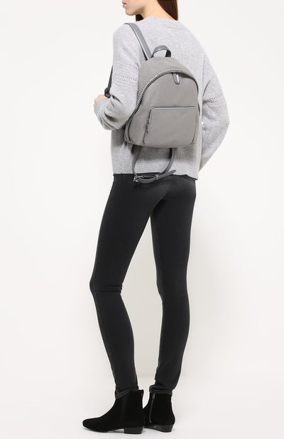 Рюкзак falabella small STELLA MCCARTNEY светло-серого цвета по цене 89950 руб., арт. 410905/W9132, фото 2 Рюкзак falabella small STELLA MCCARTNEY, арт. 410905/W9132, фото 2