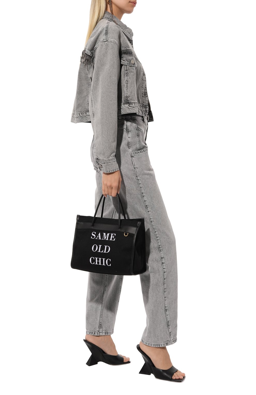 Сумка-тоут slogan MOSCHINO, арт. A7368/8219, фото 7