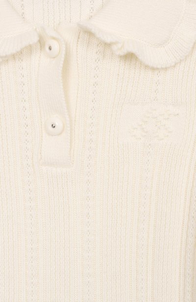 Платье из хлопка и кашемира BONPOINT, арт. S06GDRK00003/10A-12A, фото 3