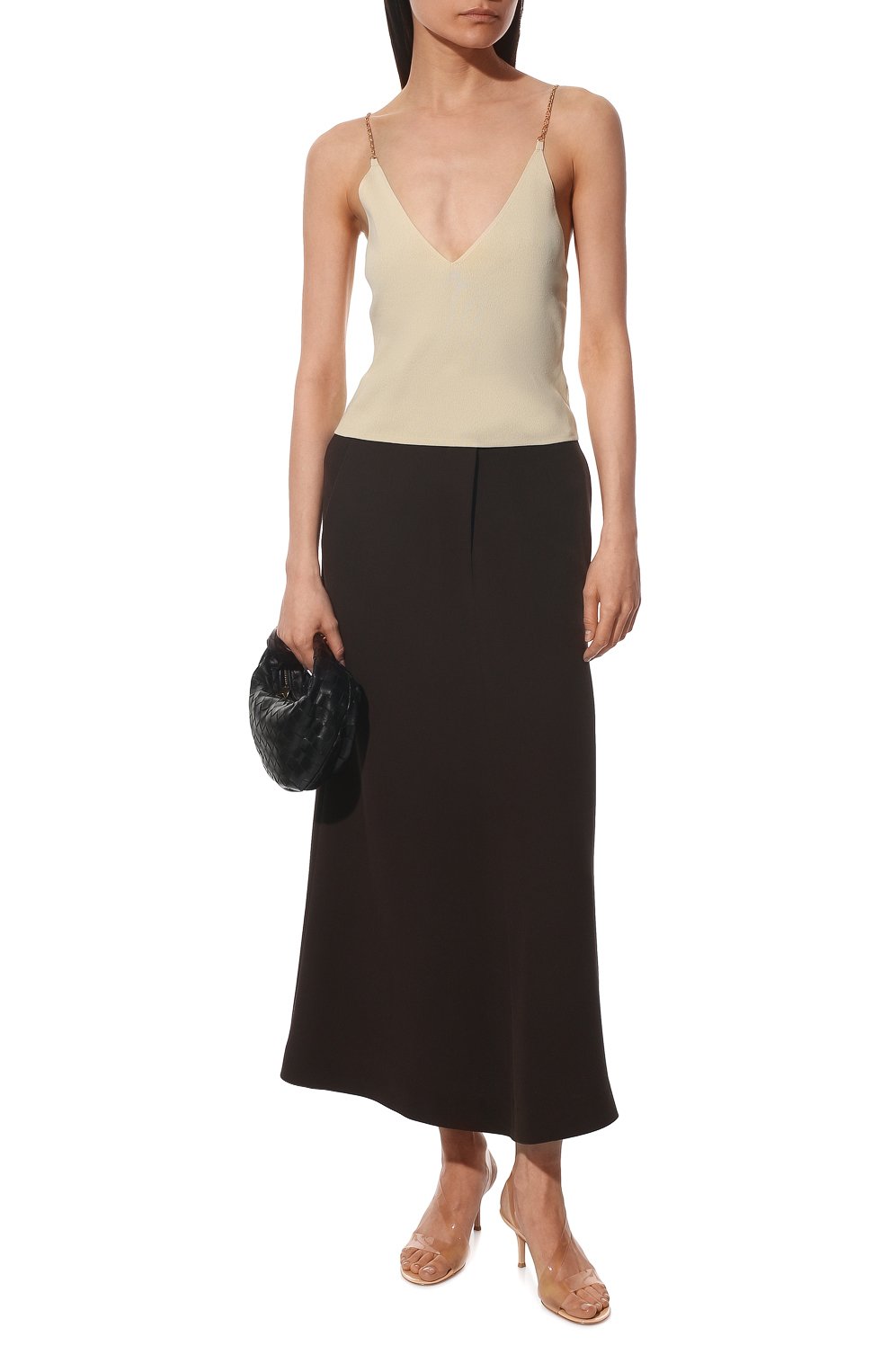 Комбинированные босоножки metropolis GIANVITO ROSSI, арт. G31843.70RIC.GSVNUNU, фото 2