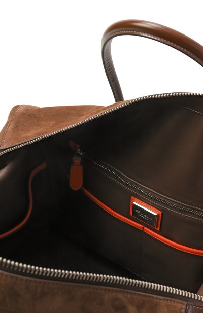 Сумка SANTONI коричневого цвета по цене 351000 руб., арт. UIBGA2905BS-AKLB, фото 4 Сумка SANTONI, арт. UIBGA2905BS-AKLB, фото 4