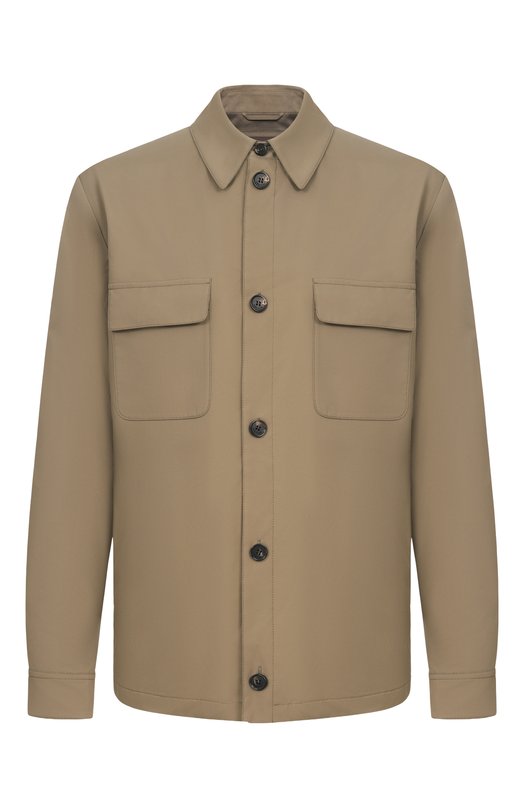 Куртка-рубашка Loro Piana FAQ3020 Хаки FAQ3020