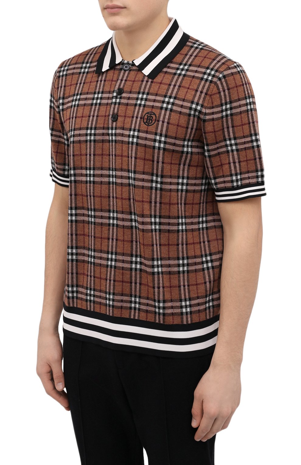 Шерстяное поло BURBERRY, арт. 8048136, фото 3