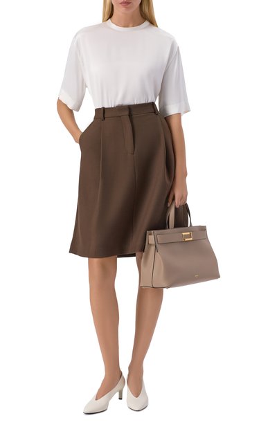 Сумка-тоут angele medium LANCEL бежевого цвета по цене 96800 руб., арт. A14017, фото 3 Сумка-тоут angele medium LANCEL, арт. A14017, фото 3