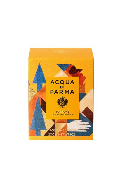 Парфюмированная свеча torrone holiday 2026 (200g) ACQUA DI PARMA бесцветного цвета по цене 9300 руб., арт. ADP083801, фото 3 Парфюмированная свеча torrone holiday 2026 (200g) ACQUA DI PARMA, арт. ADP083801, фото 3