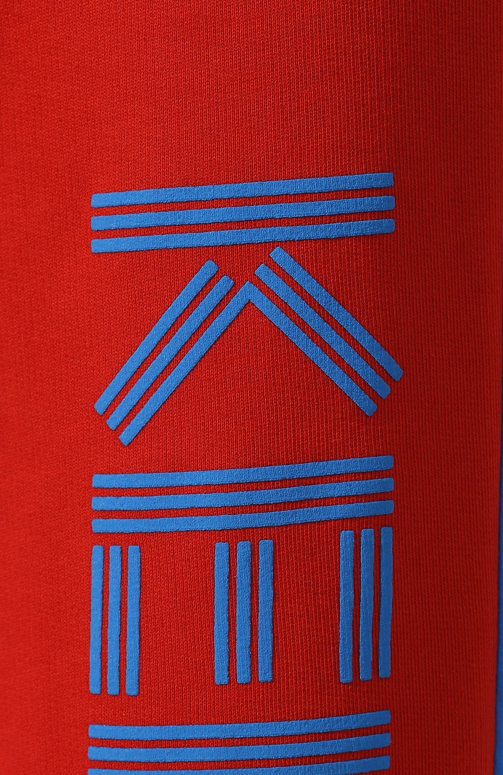 Хлопковые брюки KENZO красного цвета по цене 21100 руб., арт. 2PA705952, фото 5 Хлопковые брюки KENZO, арт. 2PA705952, фото 5