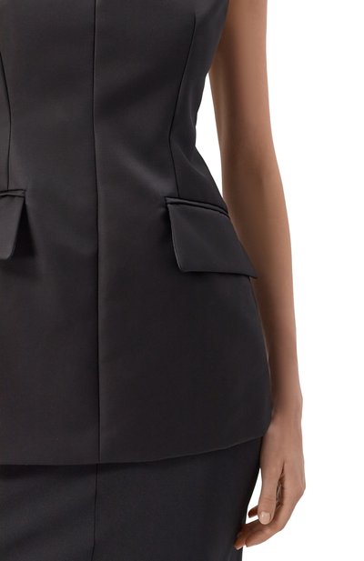 Комбинированное платье SPORTMAX, арт. CILEN001, фото 4