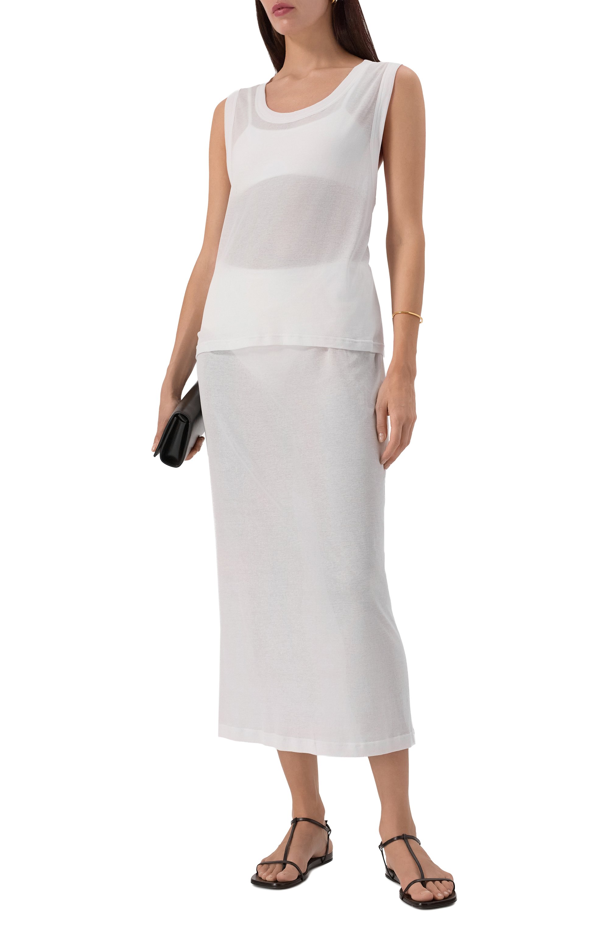 Хлопковая юбка CO, арт. 3080NCR-C0RE, фото 2