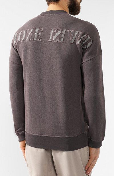 Хлопковый свитшот STONE ISLAND, арт. 701561261, фото 4