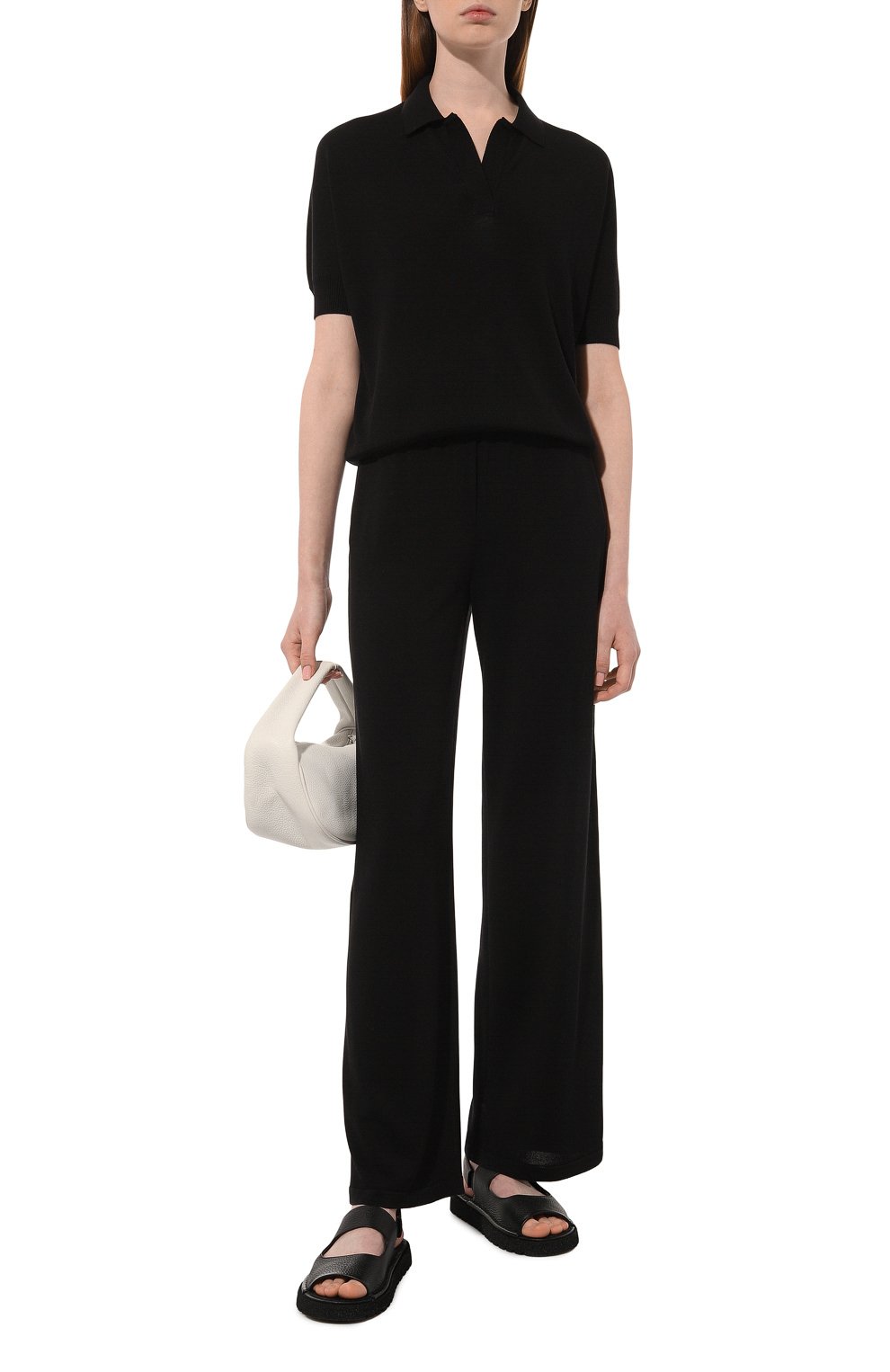 Брюки из шелка и вискозы FREEAGE, арт. S23.PT076.6070.900, фото 2