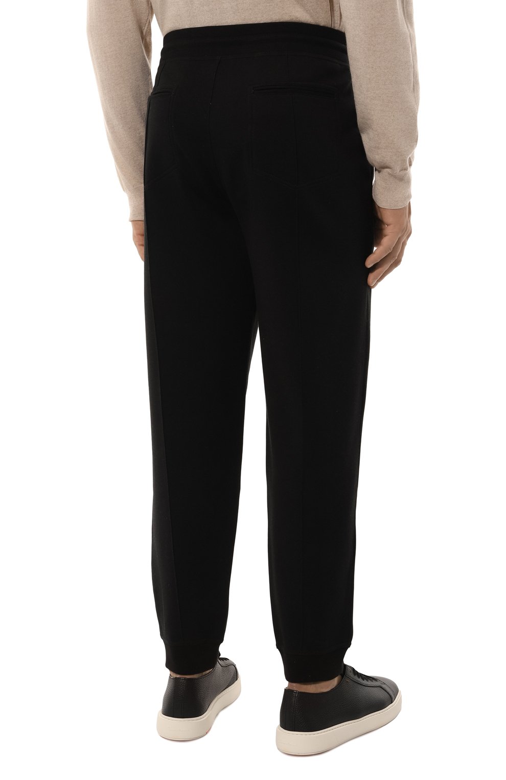 Джоггеры из хлопка и кашемира BRUNELLO CUCINELLI, арт. MM831B2332, фото 4