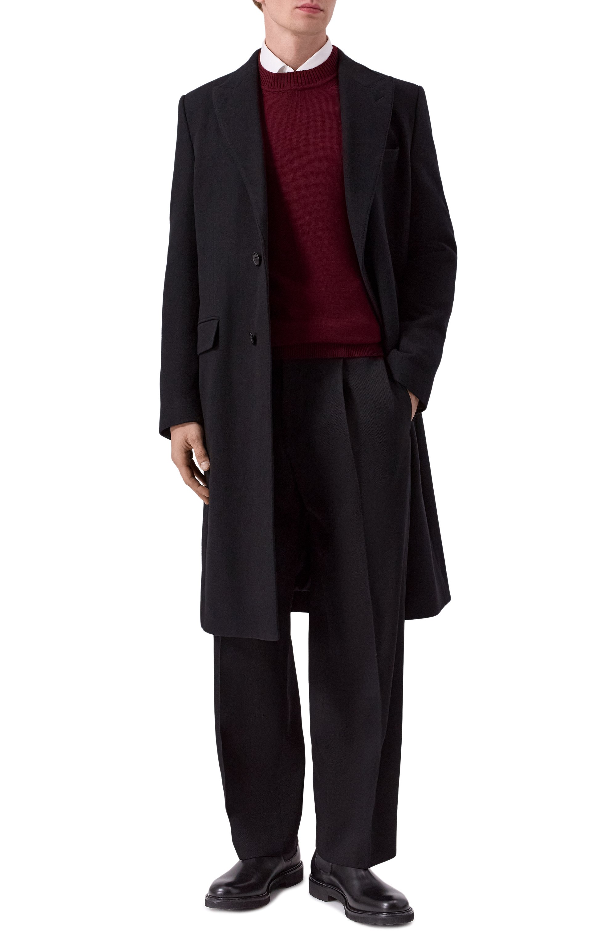 Пальто из шерсти и кашемира DOLCE & GABBANA, арт. G036IT/HUMJ2, фото 2