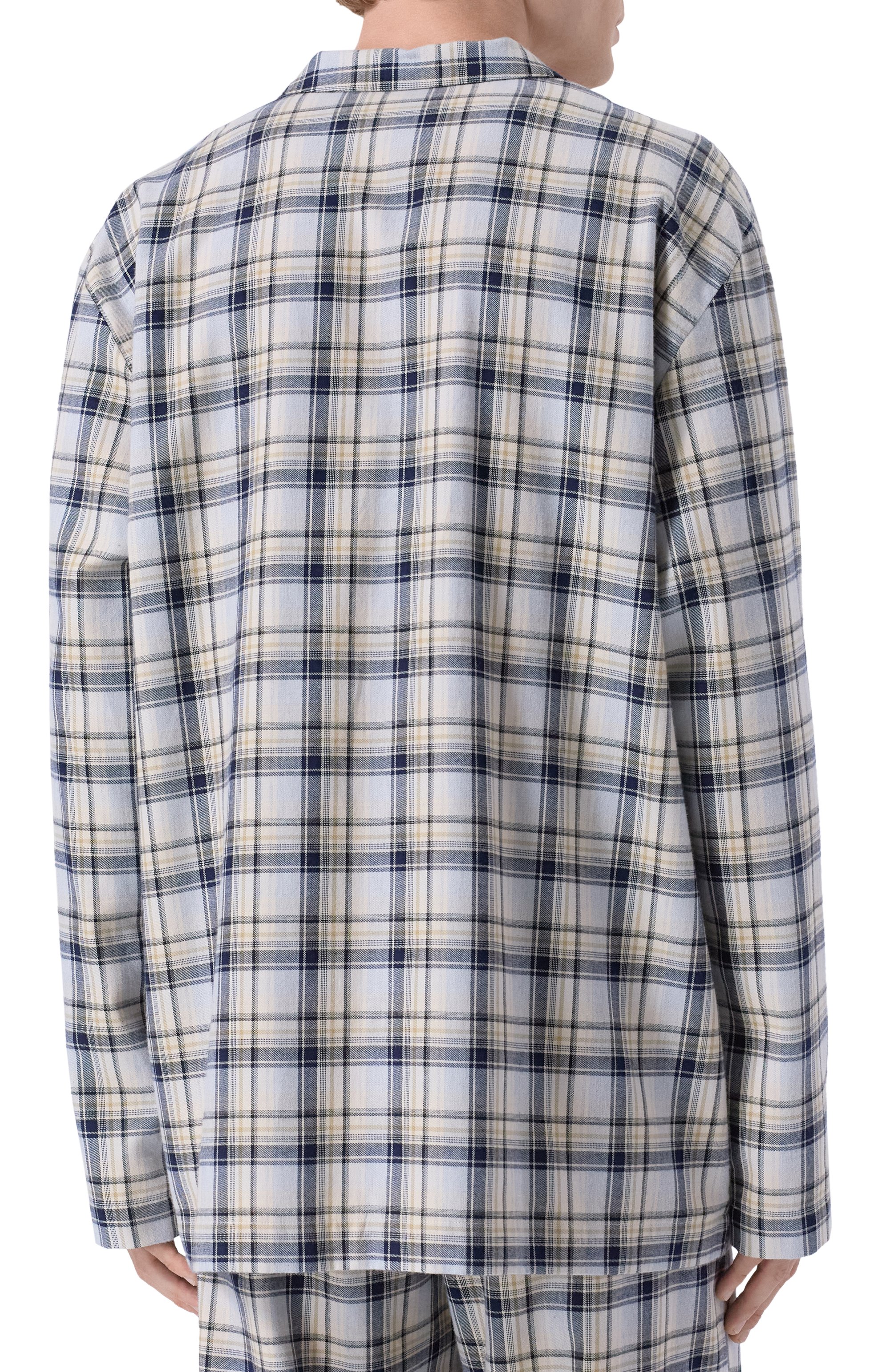 Хлопковая пижама HANRO разноцветного цвета по цене 34420 руб., арт. 075724, фото 4 Хлопковая пижама HANRO, арт. 075724, фото 4