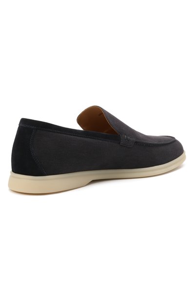 Текстильные лоферы summer walk LORO PIANA, арт. FAL6177, фото 4