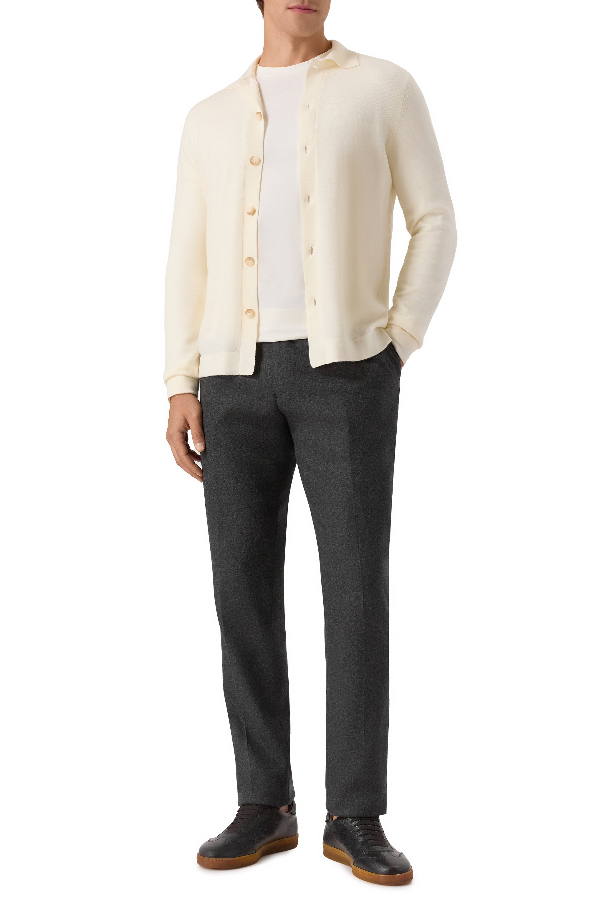 Шерстяная рубашка GRAN SASSO, арт. 57116/14822, фото 2