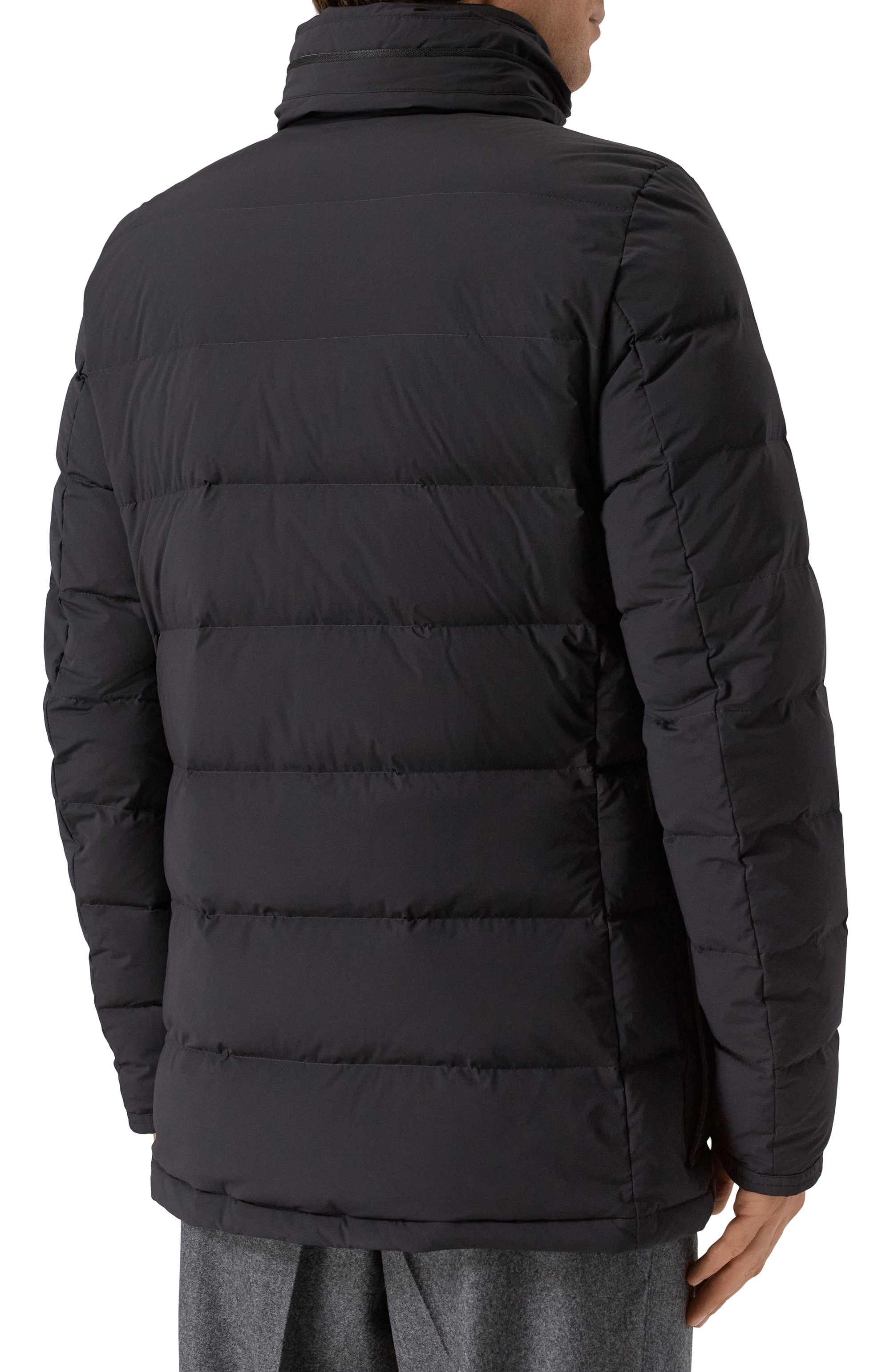 Пуховик KITON темно-серого цвета по цене 865500 руб., арт. UW2250V0440H07, фото 6 Пуховик KITON, арт. UW2250V0440H07, фото 6