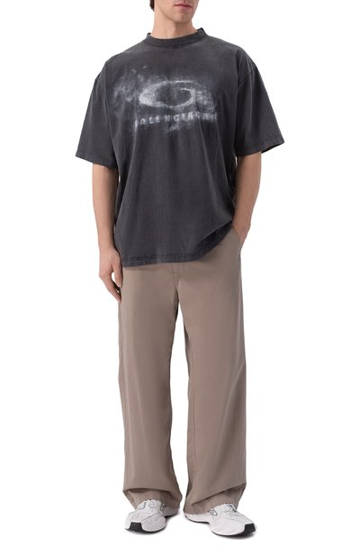 Хлопковая футболка BALENCIAGA, арт. 764235/TTVN5, фото 2