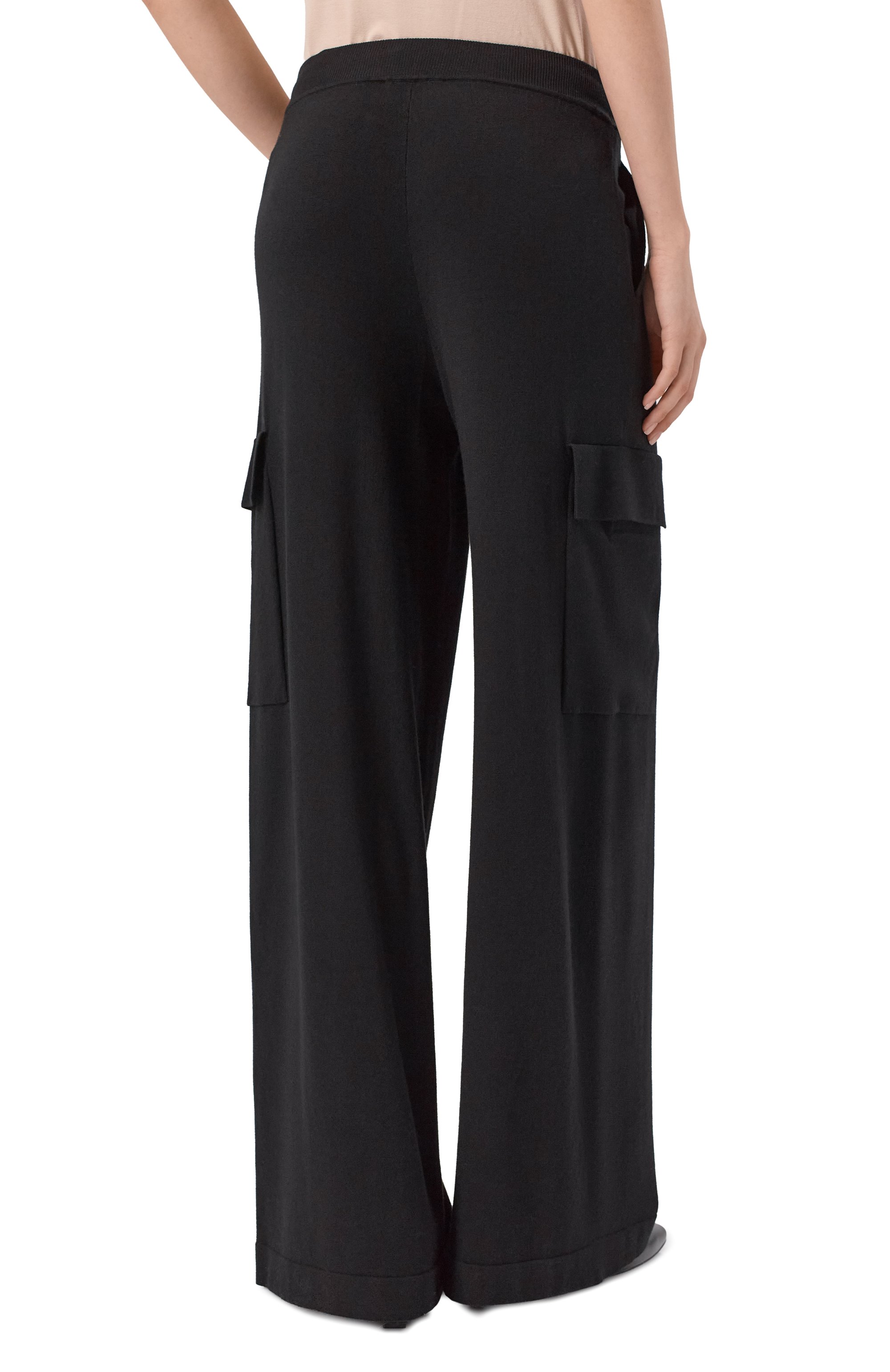 Брюки-карго из шерсти и кашемира P.A.R.O.S.H., арт. LIME25-D570608, фото 4