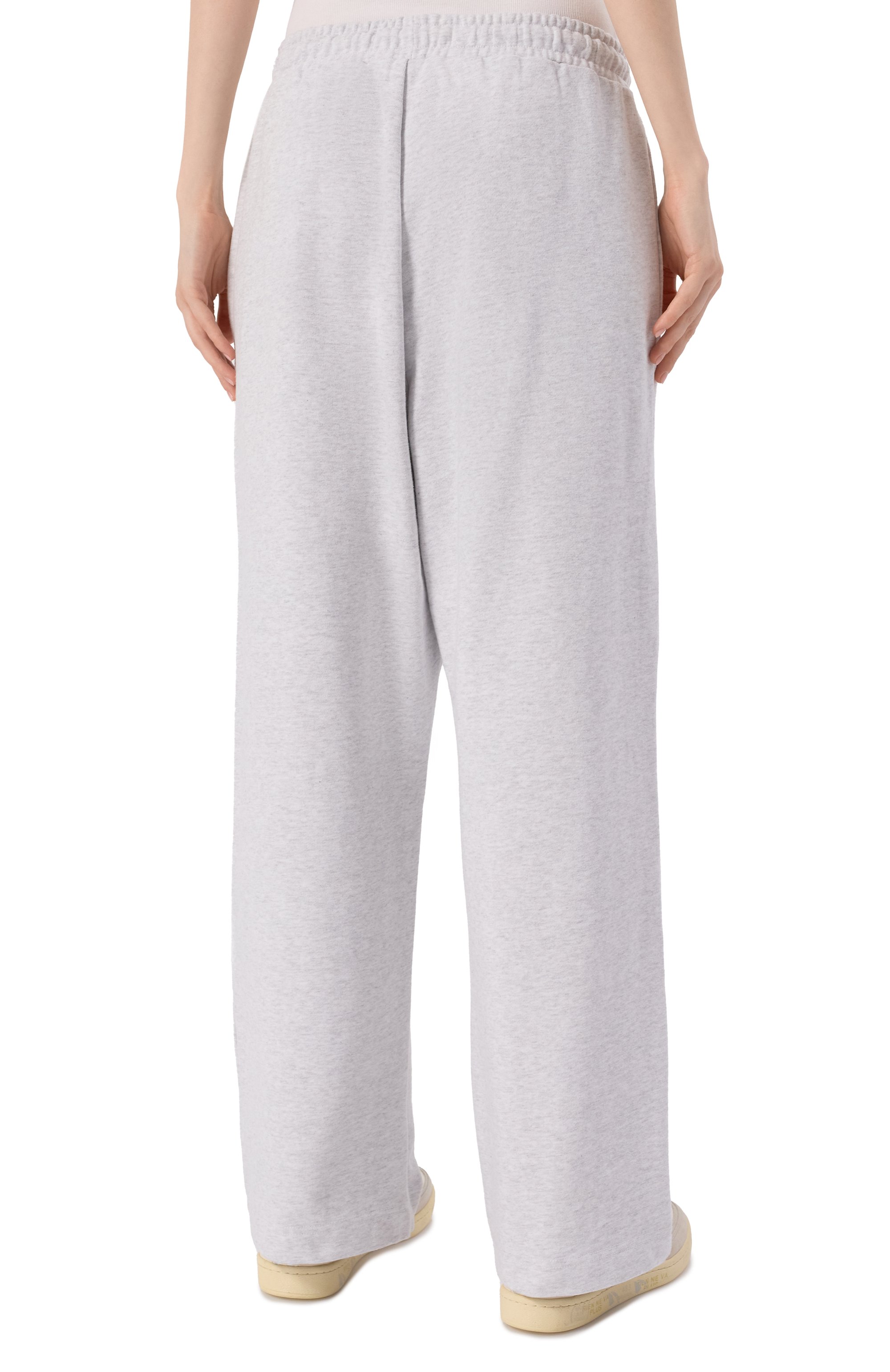 Хлопковые брюки AECA WHITE, арт. AWCMFWBDBPLSO001C0.LIGHT GREY (M), фото 4