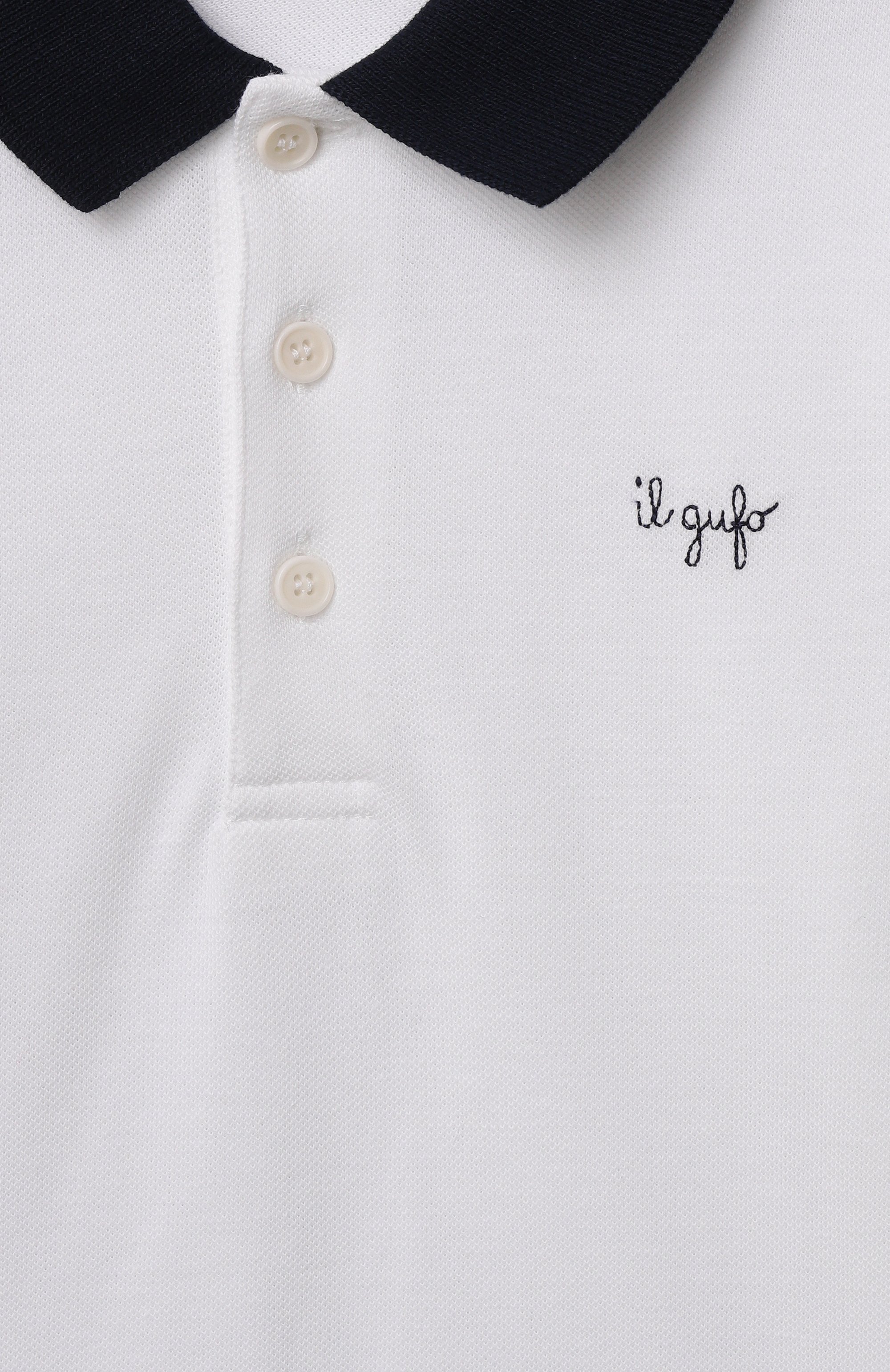 Хлопковое поло IL GUFO, арт. P25PC067M0095/2A-4A, фото 3