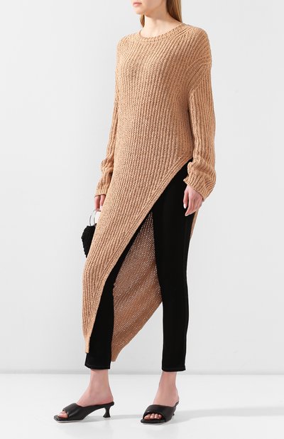 Платье NANUSHKA бежевого цвета по цене 47800 руб., арт. R0DI_NUDE_CHUNKY KNIT, фото 2 Платье NANUSHKA, арт. R0DI_NUDE_CHUNKY KNIT, фото 2