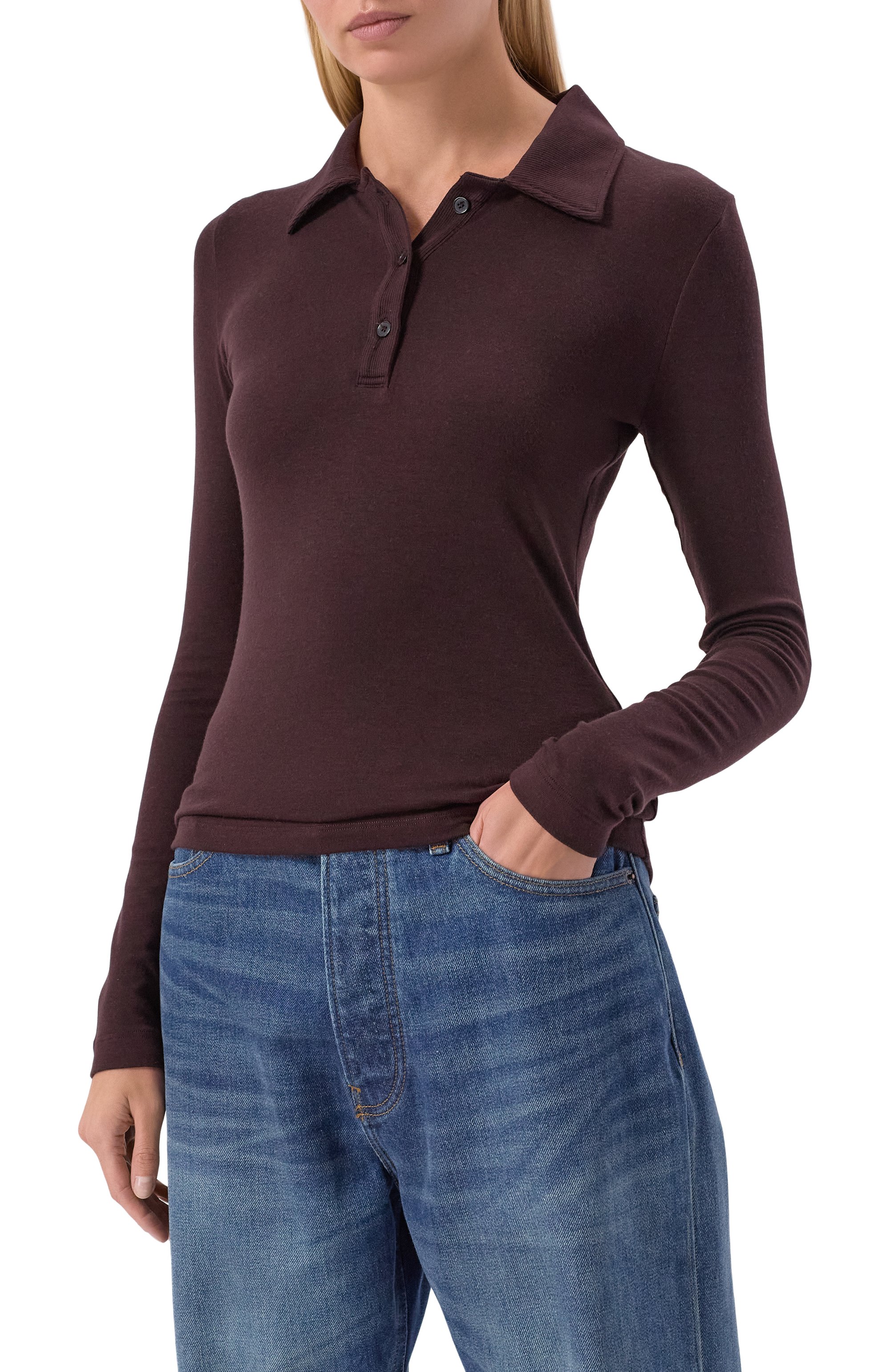 Поло из лиоцелла amos AGOLDE, арт. A73951873, фото 3