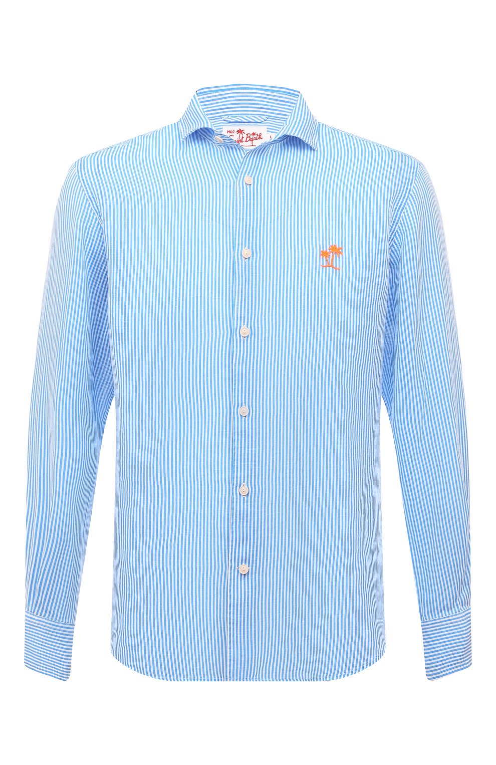 Льняная рубашка MC2 SAINT BARTH, арт. STBM/PAMPL0NA/05395D, фото 1