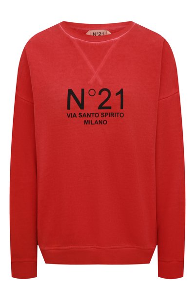Женский хлопковый свитшот N21, арт. 22I N2M0/E031/6326