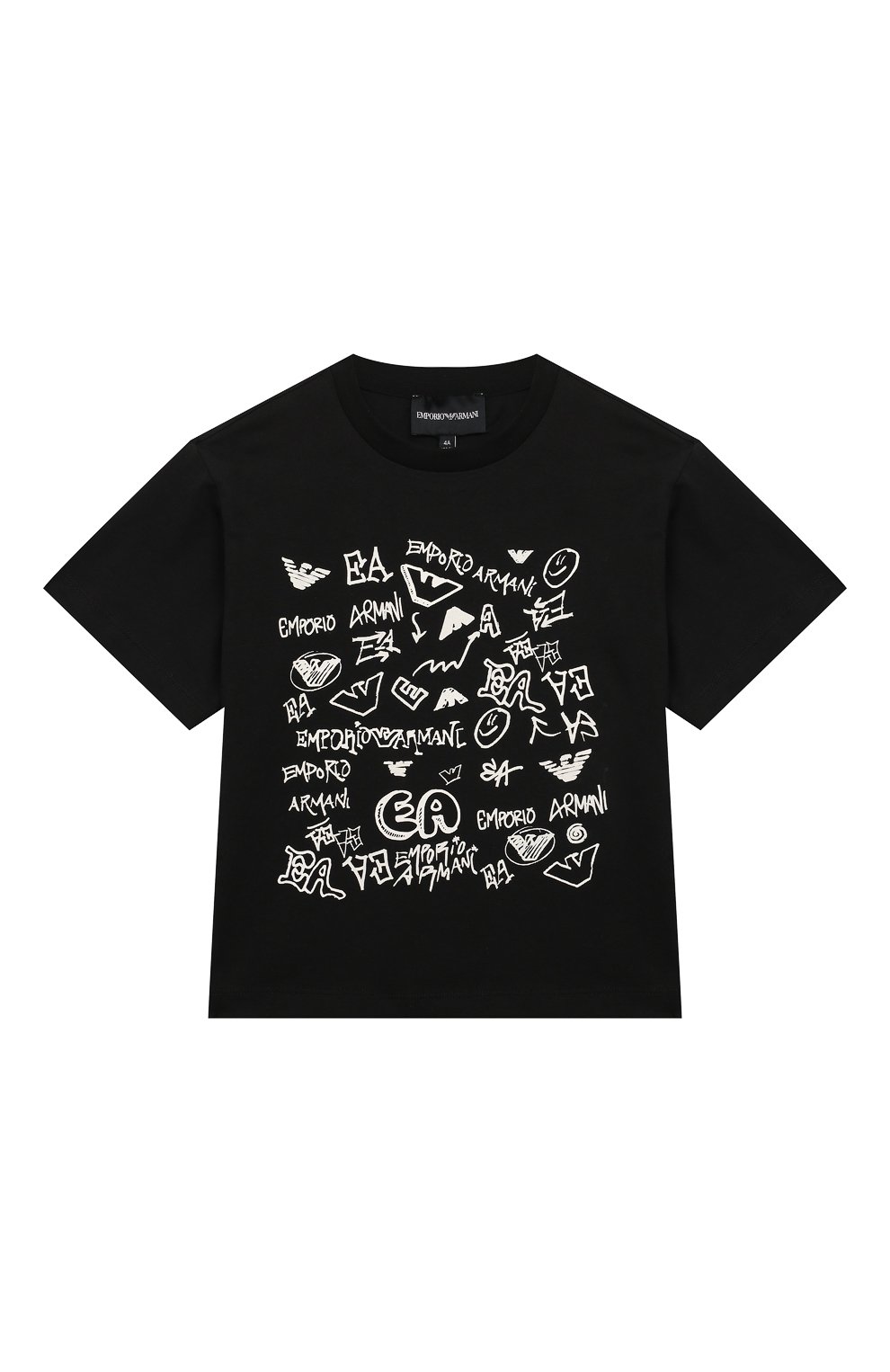 Хлопковая футболка EMPORIO ARMANI, арт. EB000027/AF10382, фото 1