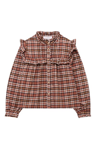 Хлопковая блузка C`ERA UNA VOLTA, арт. AW24SI01941