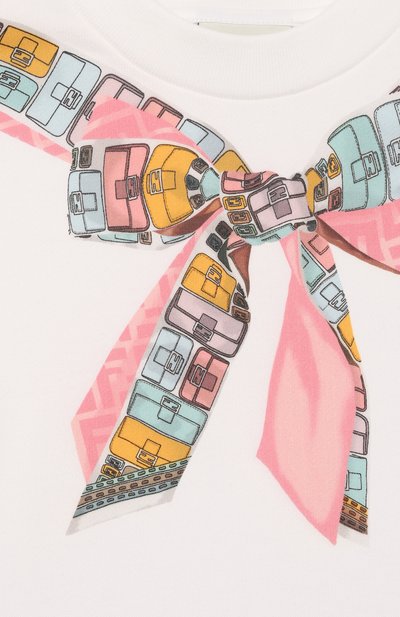 Хлопковое платье FENDI, арт. JFB835/AVVR_001, фото 3