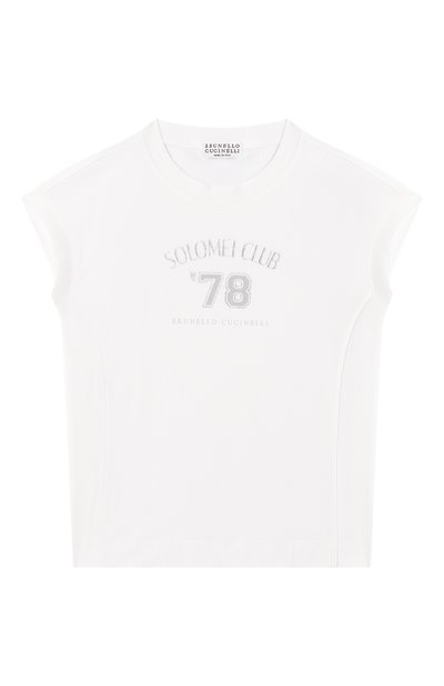 Хлопковая футболка BRUNELLO CUCINELLI, арт. B0T81T462B