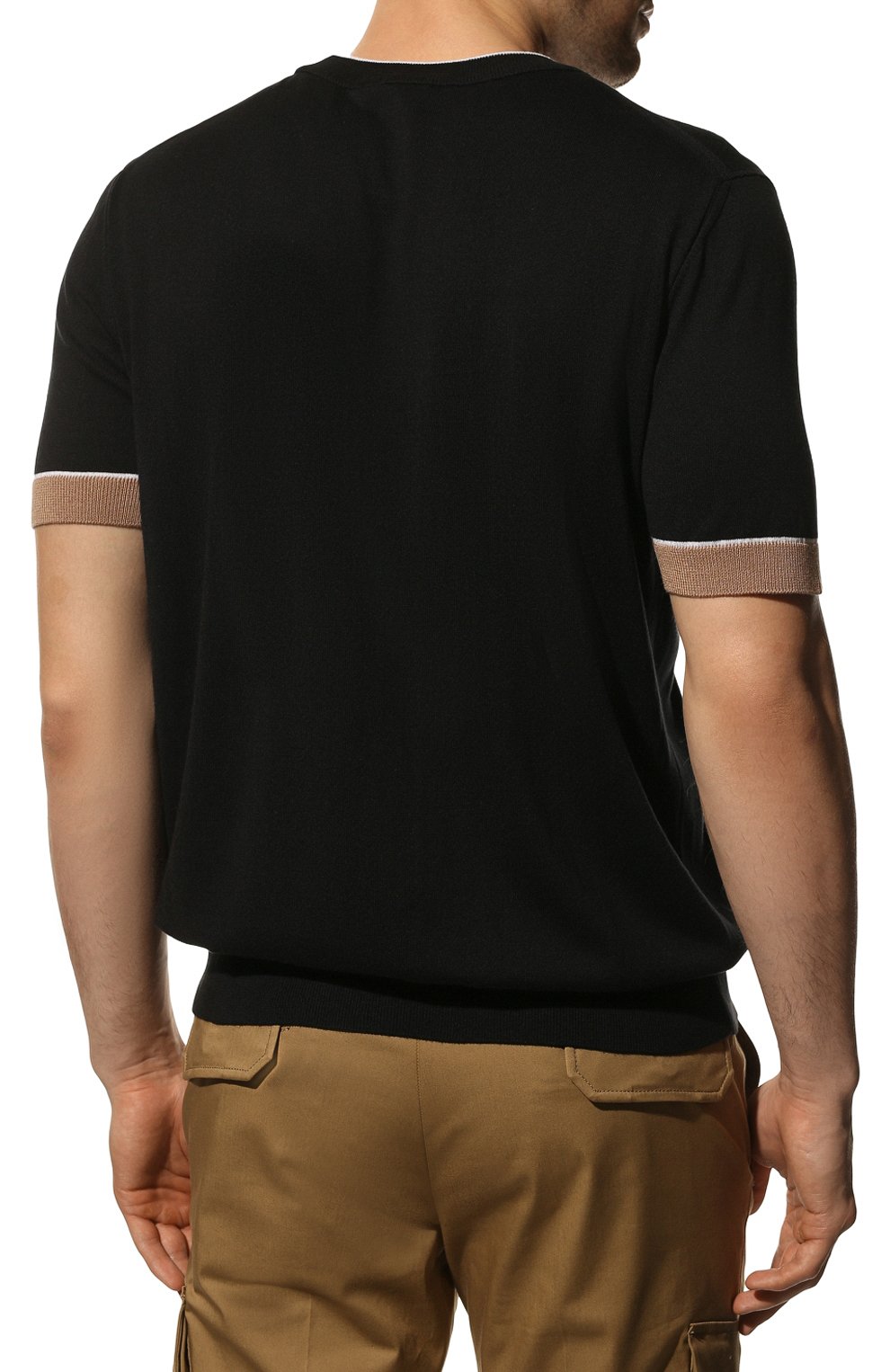 Джемпер из шелка и хлопка BOSS, арт. 50466568, фото 4