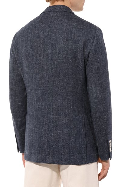 Пиджак из шерсти и шелка BRUNELLO CUCINELLI, арт. MQ4257BBD, фото 4