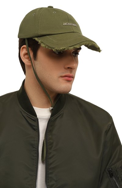 Хлопковая бейсболка JACQUEMUS, арт. 23E/235AC452-5012, фото 2