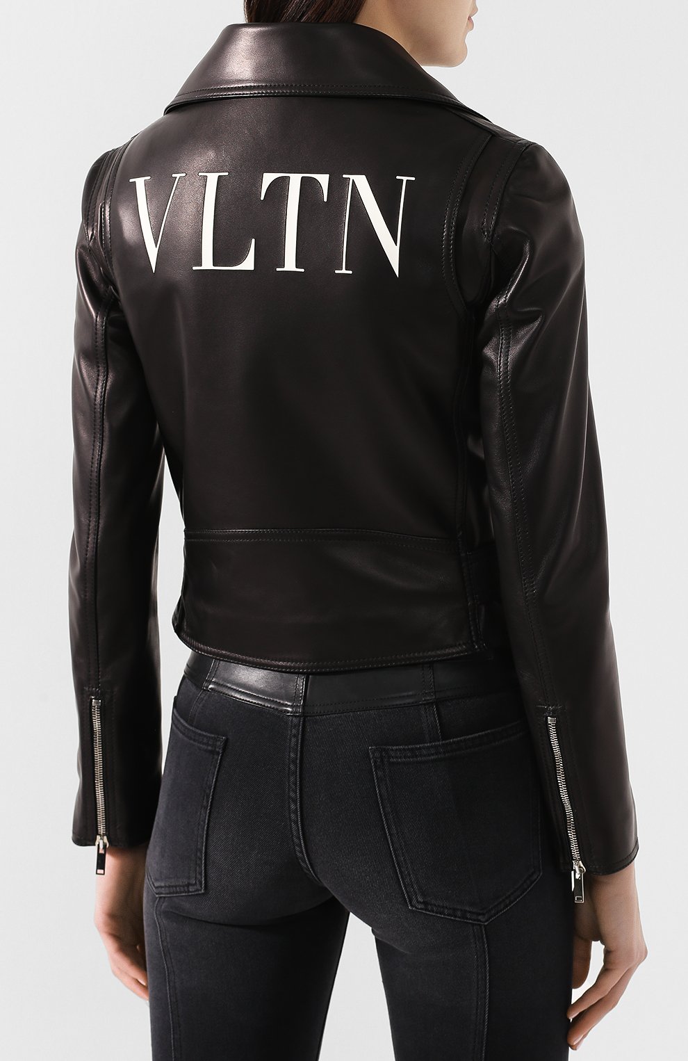 Кожаная куртка VALENTINO, арт. RB3NA04N1YM, фото 4